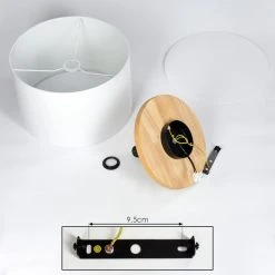 Hofstein Akrema Deckenleuchte Schwarz, Braun, 1-flammig -Bürolampen Verkäufe akrema deckenleuchte h3443927 4