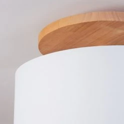 Hofstein Akrema Deckenleuchte Schwarz, Braun, 1-flammig -Bürolampen Verkäufe akrema deckenleuchte h3443927 5