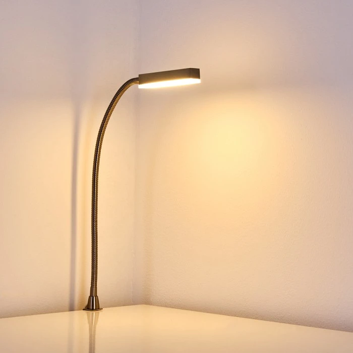 Hofstein Alamo Bettleuchte Nickel-Matt, 1-flammig, Bewegungsmelder 12 Hofstein Alamo Bettleuchte Nickel-Matt, 1-flammig, Bewegungsmelder – Bild 12