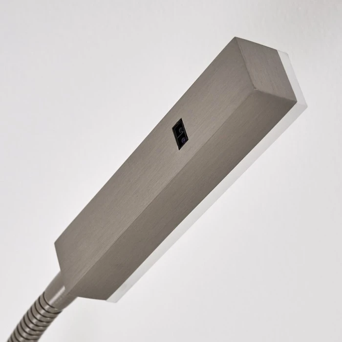 Hofstein Alamo Bettleuchte Nickel-Matt, 1-flammig, Bewegungsmelder 15 Hofstein Alamo Bettleuchte Nickel-Matt, 1-flammig, Bewegungsmelder – Bild 15