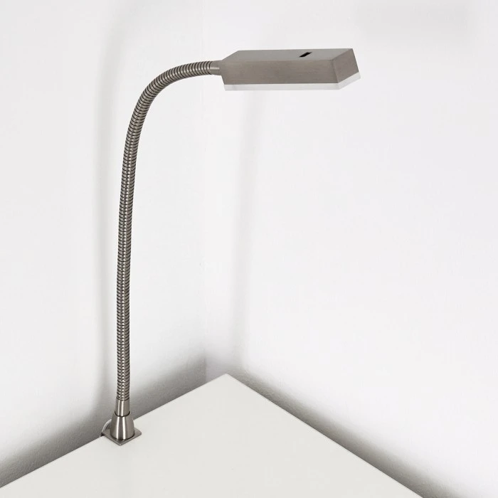 Hofstein Alamo Bettleuchte Nickel-Matt, 1-flammig, Bewegungsmelder 4 Hofstein Alamo Bettleuchte Nickel-Matt, 1-flammig, Bewegungsmelder – Bild 4