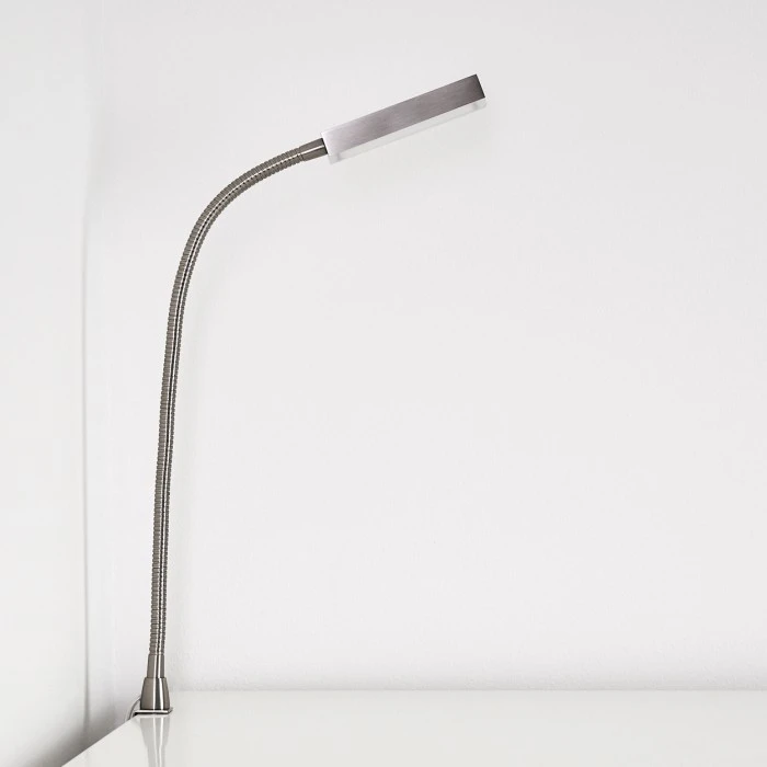 Hofstein Alamo Bettleuchte Nickel-Matt, 1-flammig, Bewegungsmelder 7 Hofstein Alamo Bettleuchte Nickel-Matt, 1-flammig, Bewegungsmelder – Bild 7