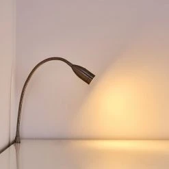 Hofstein Alsea Bettleuchte LED Nickel-Matt, 1-flammig, Bewegungsmelder -Bürolampen Verkäufe alsea bettleuchte h3306918 4