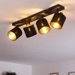 Hofstein Alsen Deckenleuchte Schwarz, 4-flammig -Bürolampen Verkäufe alsen deckenleuchte h3294048 2