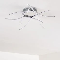 Hofstein Altino Deckenleuchte LED Chrom, 1-flammig -Bürolampen Verkäufe altino deckenleuchte h167442 15