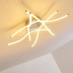 Hofstein Altino Deckenleuchte LED Chrom, 1-flammig -Bürolampen Verkäufe altino deckenleuchte h167442 2