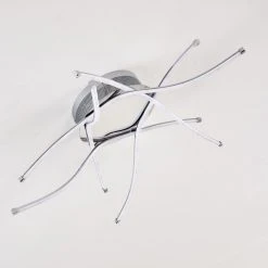 Hofstein Altino Deckenleuchte LED Chrom, 1-flammig -Bürolampen Verkäufe altino deckenleuchte h167442 8