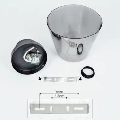 Hofstein Angelshaug Deckenleuchte Schwarz, 1-flammig 14 Hofstein Angelshaug Deckenleuchte Schwarz, 1-flammig -Bürolampen Verkäufe angelshaug deckenleuchte h3433539 4