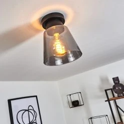 Hofstein Angelshaug Deckenleuchte Schwarz, 1-flammig 18 Hofstein Angelshaug Deckenleuchte Schwarz, 1-flammig -Bürolampen Verkäufe angelshaug deckenleuchte h3433539 8