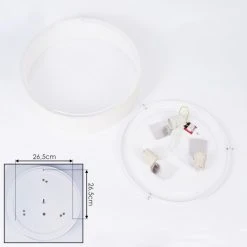 Hofstein Antillo Deckenleuchte Weiß, 3-flammig 14 Hofstein Antillo Deckenleuchte Weiß, 3-flammig -Bürolampen Verkäufe antillo deckenleuchte h3433508 4