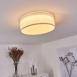 Hofstein Antillo Deckenleuchte LED Wei&szlig;, 1-flammig -Bürolampen Verkäufe antillo deckenleuchte h3436431 8