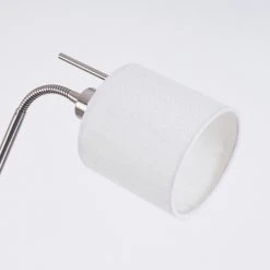 Hofstein Antillo Stehleuchte Nickel-Matt, 2-flammig -Bürolampen Verkäufe antillo stehleuchte h3414002 2