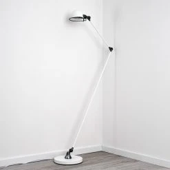 Hofstein Arild Stehleuchte Silber, Wei&szlig;, 1-flammig -Bürolampen Verkäufe arild stehleuchte h3319536 12