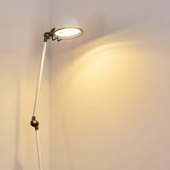 Hofstein Arild Stehleuchte Silber, Wei&szlig;, 1-flammig -Bürolampen Verkäufe arild stehleuchte h3319536 14