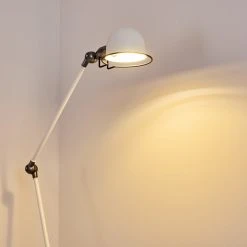 Hofstein Arild Stehleuchte Silber, Wei&szlig;, 1-flammig -Bürolampen Verkäufe arild stehleuchte h3319536 2