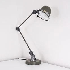 Hofstein Arild Tischleuchte Silber, Gr&uuml;n, 1-flammig -Bürolampen Verkäufe arild tischleuchte h3319338 3