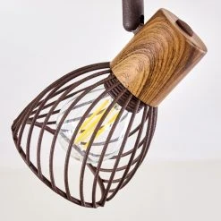 Hofstein Arjen Deckenleuchte Rostfarben, 2-flammig -Bürolampen Verkäufe arjen deckenleuchte h3336878 do1 10