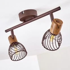 Hofstein Arjen Deckenleuchte Rostfarben, 2-flammig -Bürolampen Verkäufe arjen deckenleuchte h3336878 do1 5