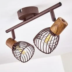 Hofstein Arjen Deckenleuchte Rostfarben, 2-flammig -Bürolampen Verkäufe arjen deckenleuchte h3336878 do1 8