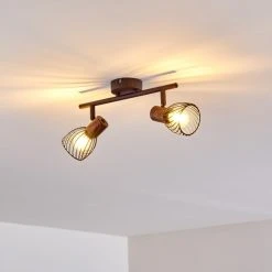 Hofstein Arjen Deckenleuchte Rostfarben, 2-flammig -Bürolampen Verkäufe arjen deckenleuchte h3336878 do1 9