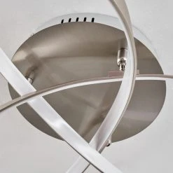 Hofstein Arlena Deckenleuchte LED Nickel-Matt, 1-flammig -Bürolampen Verkäufe arlena deckenleuchte h167299 5