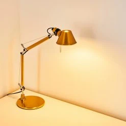 Artemide TOLOMEO MICRO Tischleuchte Gelb, 1-flammig, Farbwechsler -Bürolampen Verkäufe artemide tolomeo micro tischleuchte 0011860a 5