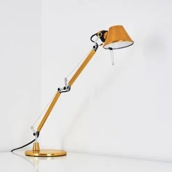 Artemide TOLOMEO MICRO Tischleuchte Gelb, 1-flammig, Farbwechsler -Bürolampen Verkäufe artemide tolomeo micro tischleuchte 0011860a 6
