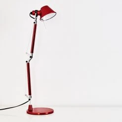 Artemide TOLOMEO MICRO Tischleuchte Rot, 1-flammig -Bürolampen Verkäufe artemide tolomeo micro tischleuchte a011810 12
