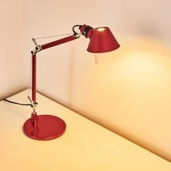 Artemide TOLOMEO MICRO Tischleuchte Rot, 1-flammig -Bürolampen Verkäufe artemide tolomeo micro tischleuchte a011810 4