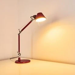 Artemide TOLOMEO MICRO Tischleuchte Rot, 1-flammig -Bürolampen Verkäufe artemide tolomeo micro tischleuchte a011810 5