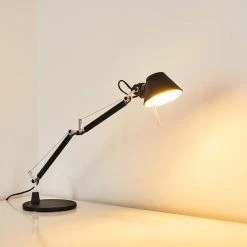 Artemide TOLOMEO MICRO Tischleuchte Schwarz, 1-flammig -Bürolampen Verkäufe artemide tolomeo micro tischleuchte a011830 10