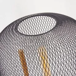 Hofstein Ateponta Stehleuchte Schwarz, Holz hell, 1-flammig -Bürolampen Verkäufe ateponta stehleuchte h3414750 2