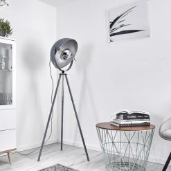 Hofstein Bagdad Stehleuchte Blau, Chrom, Grau, 1-flammig -Bürolampen Verkäufe bagdad stehleuchte h3378748 11