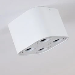 Hofstein Baishan Deckenleuchte Wei&szlig;, 4-flammig -Bürolampen Verkäufe baishan deckenleuchte h3322253 15