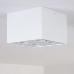 Hofstein Baishan Deckenleuchte Wei&szlig;, 4-flammig -Bürolampen Verkäufe baishan deckenleuchte h3322291 13