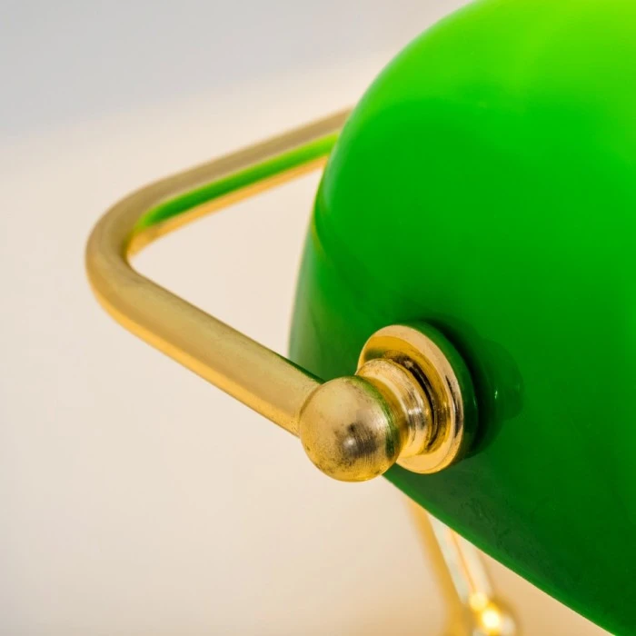 Hofstein Bankerlampe Messing, 1-flammig 11 Hofstein Bankerlampe Messing, 1-flammig – Bild 11