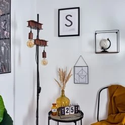 Hofstein Barbengo Stehleuchte Schwarz, Rostfarben, 2-flammig -Bürolampen Verkäufe barbengo stehleuchte h3434895 10