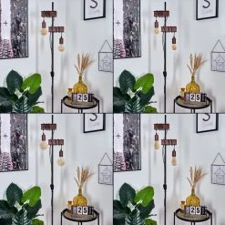 Hofstein Barbengo Stehleuchte Schwarz, Rostfarben, 2-flammig -Bürolampen Verkäufe barbengo stehleuchte h3434895 5