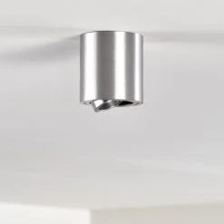 Hofstein Barbuda Deckenleuchte Silber, 1-flammig -Bürolampen Verkäufe barbuda deckenleuchte h3267592 do4 16