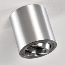 Hofstein Barbuda Deckenleuchte Silber, 1-flammig -Bürolampen Verkäufe barbuda deckenleuchte h3267592 do4 17