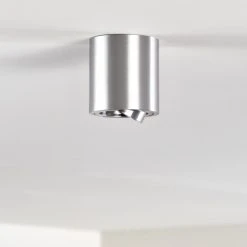 Hofstein Barbuda Deckenleuchte Silber, 1-flammig -Bürolampen Verkäufe barbuda deckenleuchte h3267592 do4 18