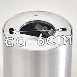 Hofstein Barbuda Deckenleuchte Silber, 1-flammig -Bürolampen Verkäufe barbuda deckenleuchte h3267592 do4 20