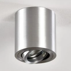 Hofstein Barbuda Deckenleuchte Silber, 1-flammig -Bürolampen Verkäufe barbuda deckenleuchte h3267592 do4 4