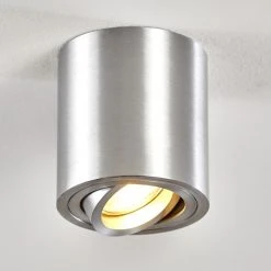 Hofstein Barbuda Deckenleuchte Silber, 1-flammig -Bürolampen Verkäufe barbuda deckenleuchte h3267592 do4 7