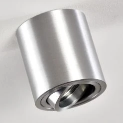 Hofstein Barbuda Deckenleuchte Silber, 1-flammig -Bürolampen Verkäufe barbuda deckenleuchte h3267592 do4 8