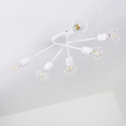 Hofstein Baripada Deckenleuchte Weiß, 6-flammig -Bürolampen Verkäufe baripada deckenleuchte h3322956 16