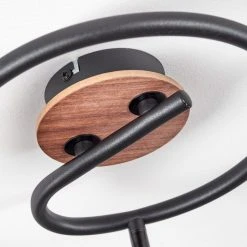 Hofstein Baripada Deckenleuchte Schwarz, Braun, 3-flammig 17 Hofstein Baripada Deckenleuchte Schwarz, Braun, 3-flammig -Bürolampen Verkäufe baripada deckenleuchte h3388037 5