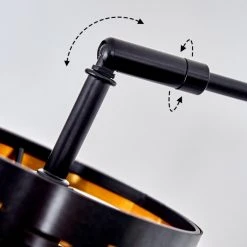 Hofstein Bathinda Stehleuchte Schwarz, 5-flammig -Bürolampen Verkäufe bathinda stehleuchte h3387993 5