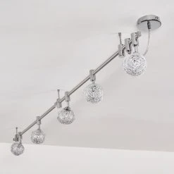 Hofstein Bernex Deckenleuchte Chrom, 5-flammig -Bürolampen Verkäufe bernex deckenleuchte h3277560 do1 12