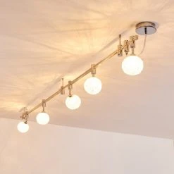 Hofstein Bernex Deckenleuchte Chrom, 5-flammig -Bürolampen Verkäufe bernex deckenleuchte h3277560 do1 3